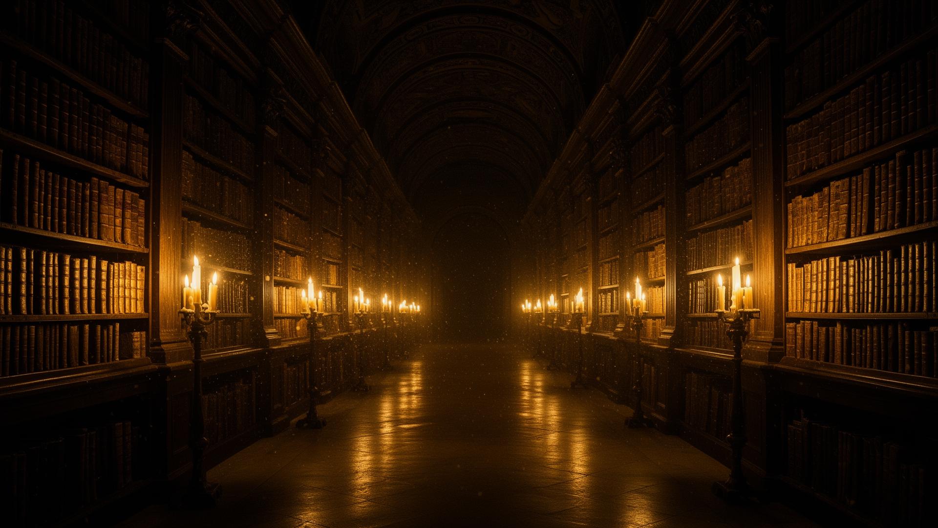 Pasillo del archivo secreto del Vaticano